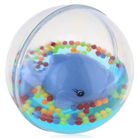 KIDS TODDLERS WATER-FILLED FLOAT FLOATING BATHROOM TUB WATER FUN BALL TOY (COLORMIX)