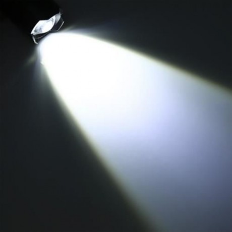 ALONEFIRE 3W XPE LED ZOOMABLE MINI FLASHLIGHT WITH 3 MODES (GREEN)