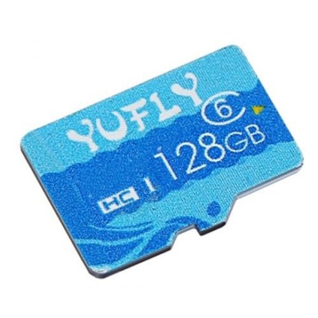 YUFLY HIGH PERFORMANCE CLASS 6 TF MEMORY CARD CLASS 6 MICRO SD STORAGE DEVICE (LAKE BLUE)