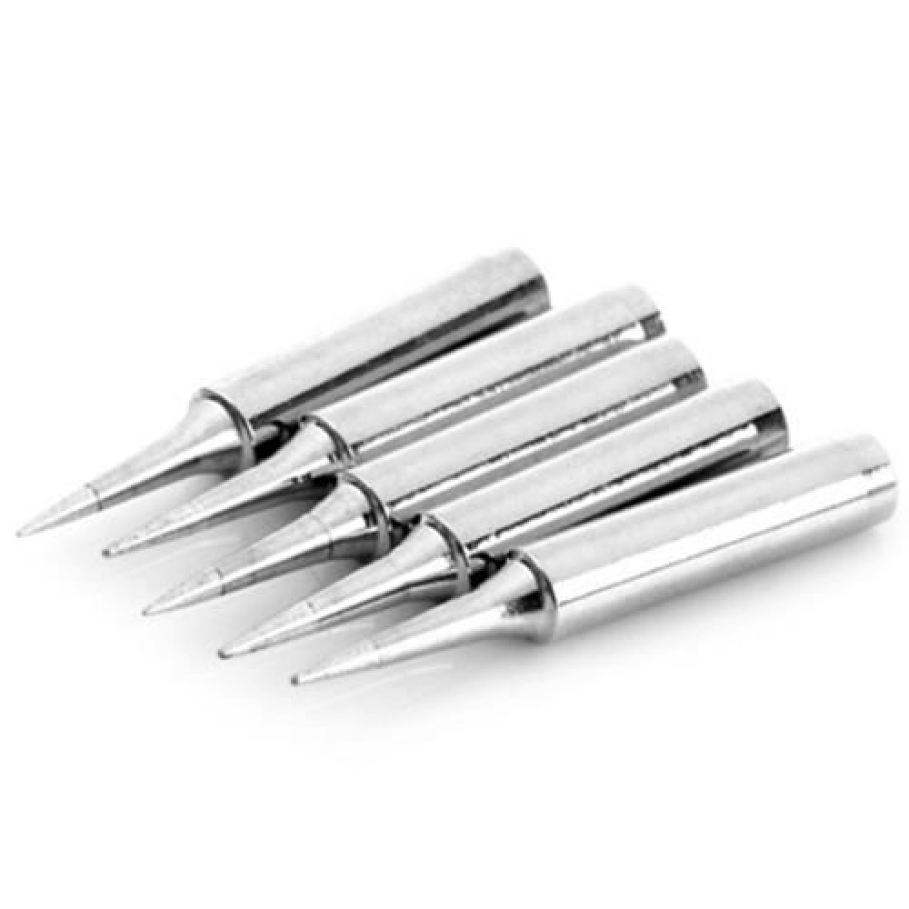 FULL FUNCTION 900M - T - I LEAD - FREE WELDING SOLDERING IRON TIPS FOR DIY - 5PCS (SILVER) FULL FUNCTION 900M - T - I LEAD - FREE WELDING SOLDERING IRON TIPS FOR DIY - 5PCS (SILVER)