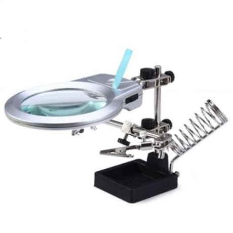 WLXY JM - 508A MULTI-FUNCTIONAL WELDING MAGNIFYING GLASS ELECTRIC MACHINE SOLDERING IRON H
