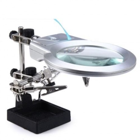 WLXY JM - 508A MULTI-FUNCTIONAL WELDING MAGNIFYING GLASS ELECTRIC MACHINE SOLDERING IRON H