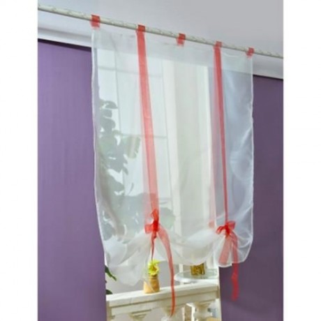 140 X 140CM EUROPEAN WAVE BLINDS STITCHING COLORS VOILE PANEL WINDOW CURTAIN FOR LIVING RO