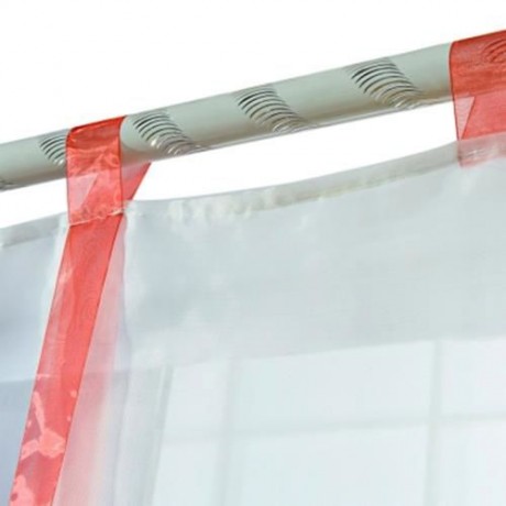 140 X 140CM EUROPEAN WAVE BLINDS STITCHING COLORS VOILE PANEL WINDOW CURTAIN FOR LIVING RO