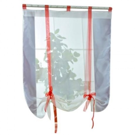 140 X 140CM EUROPEAN WAVE BLINDS STITCHING COLORS VOILE PANEL WINDOW CURTAIN FOR LIVING RO
