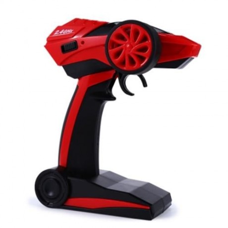 HB P1803 2.4GHZ 1:18 SCALE RC ROCK CRAWLER 4WD OFF-ROAD RACE TRUCK TOY (RED)