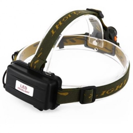 3W 150LM T6 MULTI-FUNCTIONAL LED SENSOR HEAD LIGHT (BLACK)