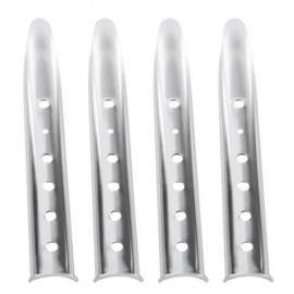 4PCS ALUMINUM ALLOY SNOWFIELD OR SAND USE TENT NAIL STAKES (SILVER)