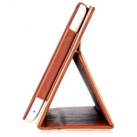 PU LEATHER FOLIO PROTECTIVE COVER CASE FOR TECLAST X70 / X70R (BROWN)