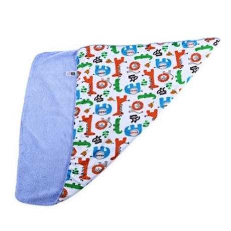 SOFT SHORT PLUSH CARTOON PRINTED KIDS BLANKET FOR PRESENT (045)