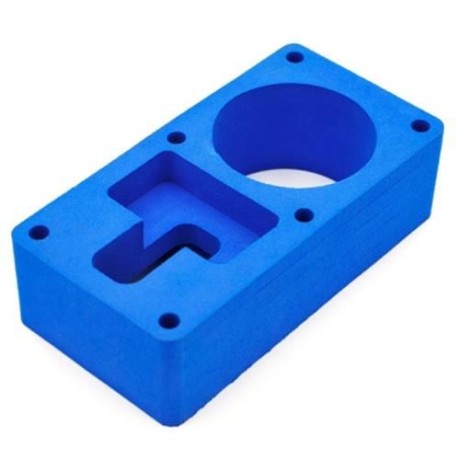 CADEN P1 UNIVERSAL SHOCKPROOF CAMERA VIDEO INSERT STORAGE BAG LINER (BLUE AND YELLOW)
