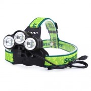 SKYWOLFEYE TLY - 47 10W 1000LM T6 LED BICYCLE LIGHT HEADLIGHT (BLACK)