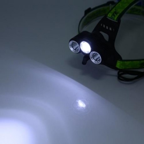 SKYWOLFEYE TLY - 47 10W 1000LM T6 LED BICYCLE LIGHT HEADLIGHT (BLACK)