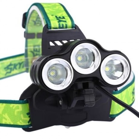 SKYWOLFEYE TLY - 47 10W 1000LM T6 LED BICYCLE LIGHT HEADLIGHT (BLACK)