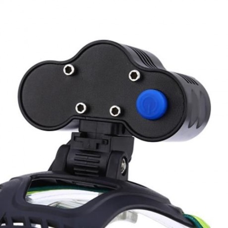 SKYWOLFEYE TLY - 47 10W 1000LM T6 LED BICYCLE LIGHT HEADLIGHT (BLACK)