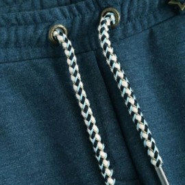 DRAWSTRING WAIST NARROW FEET GIRL'S SWEATPANTS (DEEP GRAY)