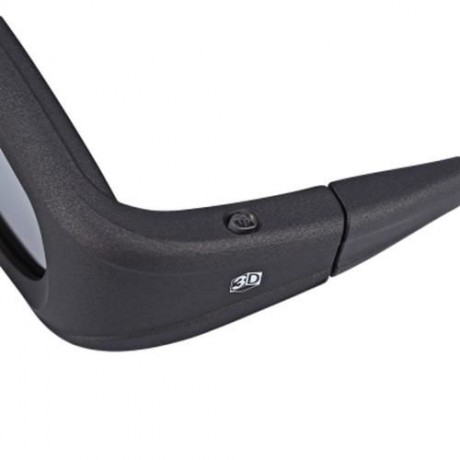 GONBES G05A BLUETOOTH INFRARED SIGNAL ACTIVE SHUTTER 3D MOVIE GAME GLASSES FOR TV (BLACK)