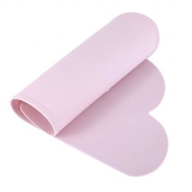 SILICONE NON-SLIP CLOUD SHAPE KIDS PLACEMAT DINNERWARE TABLE MAT (PINK)