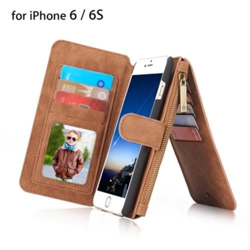 2 IN 1 PU LEATHER POCKET PROTECTIVE CASE FOR IPHONE 6 / 6S FULL BODY MOBILE SHELL WITH CAR 2 IN 1 PU LEATHER POCKET PROTECTIVE CASE FOR IPHONE 6 / 6S FULL BODY MOBILE SHELL WITH CAR