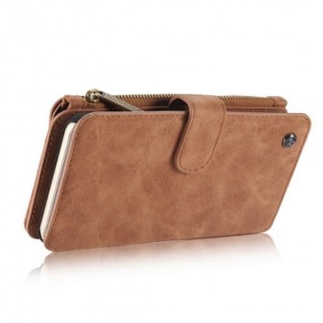 2 IN 1 PU LEATHER POCKET PROTECTIVE CASE FOR IPHONE 6 / 6S FULL BODY MOBILE SHELL WITH CAR