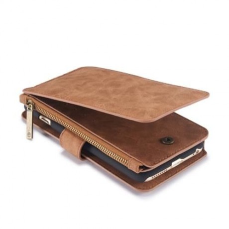 2 IN 1 PU LEATHER POCKET PROTECTIVE CASE FOR IPHONE 6 / 6S FULL BODY MOBILE SHELL WITH CAR