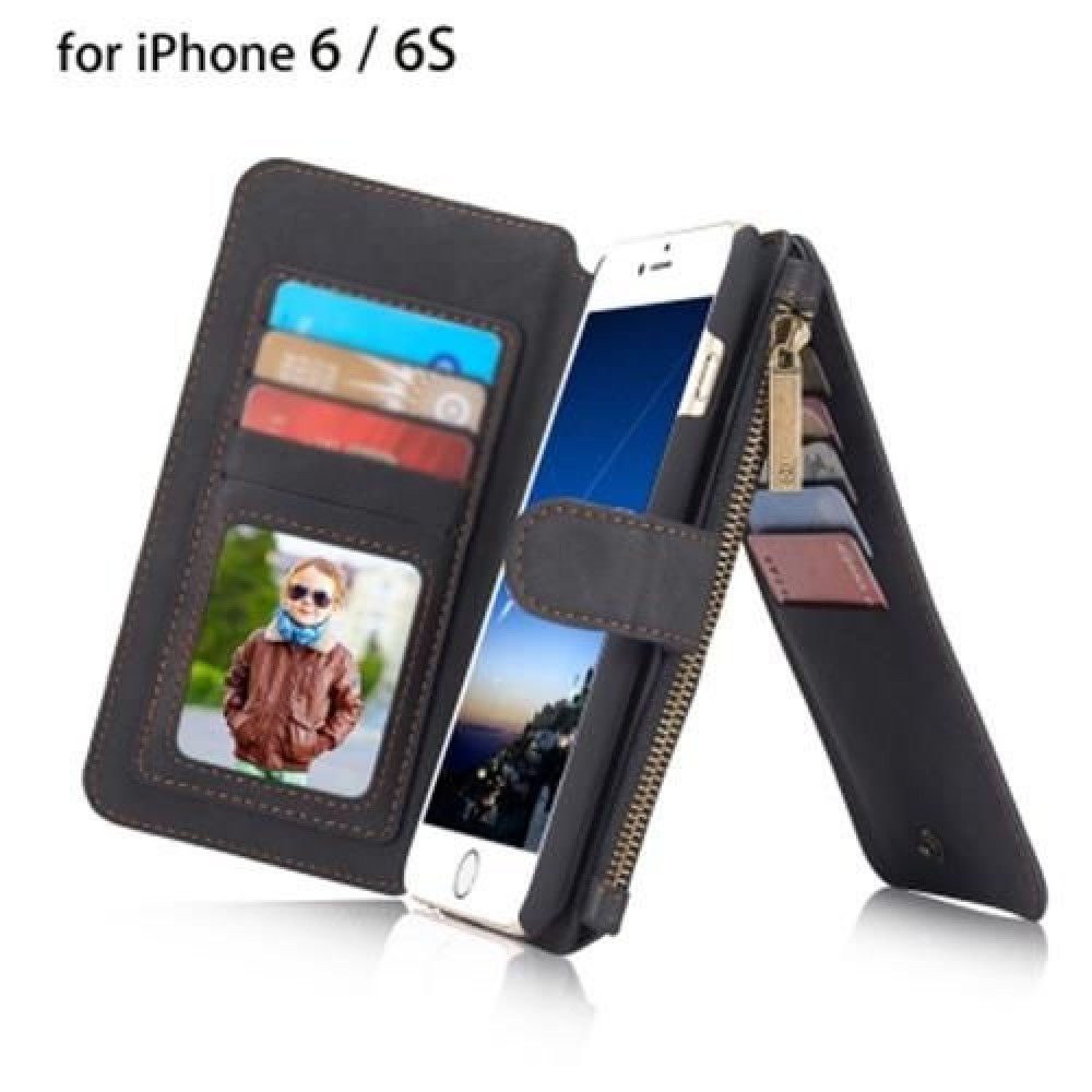 2 IN 1 PU LEATHER POCKET PROTECTIVE CASE FOR IPHONE 6 / 6S FULL BODY MOBILE SHELL WITH CAR 2 IN 1 PU LEATHER POCKET PROTECTIVE CASE FOR IPHONE 6 / 6S FULL BODY MOBILE SHELL WITH CAR