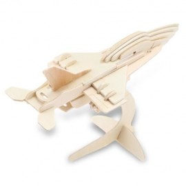 SEALAND G - P040 WOODEN 3D AIRCRAFT FIGHTER PLANE MODEL SIMULATION CONSTRUCTION KIT TOY (A