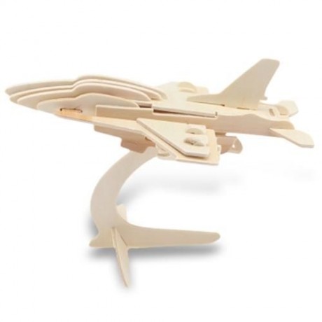 SEALAND G - P040 WOODEN 3D AIRCRAFT FIGHTER PLANE MODEL SIMULATION CONSTRUCTION KIT TOY (A