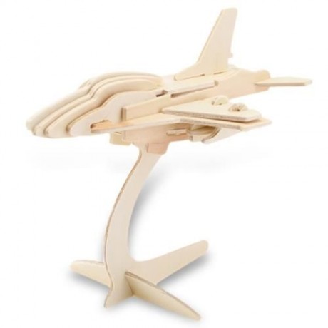 SEALAND G - P040 WOODEN 3D AIRCRAFT FIGHTER PLANE MODEL SIMULATION CONSTRUCTION KIT TOY (A