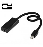 THUNDERBOLT MINI-DP EXTENSION CABLE MALE TO FEMALE CORD FOR LED CINEMA DISPLAY (BLACK)
