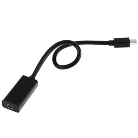 THUNDERBOLT MINI-DP EXTENSION CABLE MALE TO FEMALE CORD FOR LED CINEMA DISPLAY (BLACK)