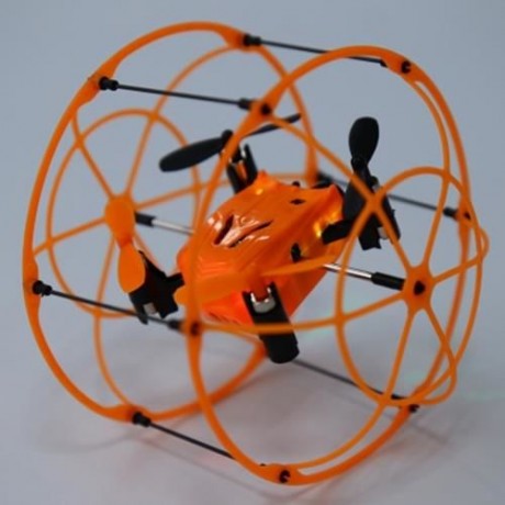 HELIC MAX SKY WALKER 1336 2.4GHZ 4CH RC QUADCOPTER 3D FLIP CLIMBING WALL ROLLER COPTER (OR