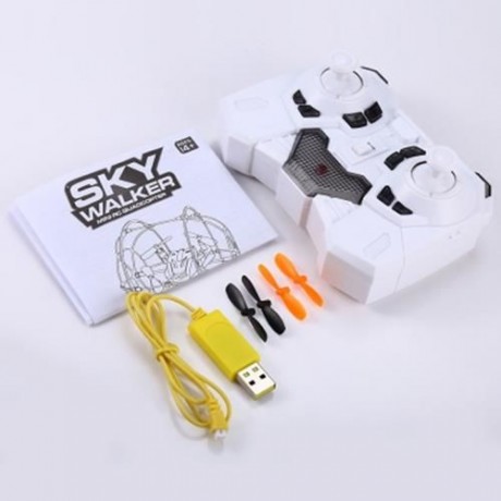 HELIC MAX SKY WALKER 1336 2.4GHZ 4CH RC QUADCOPTER 3D FLIP CLIMBING WALL ROLLER COPTER (OR