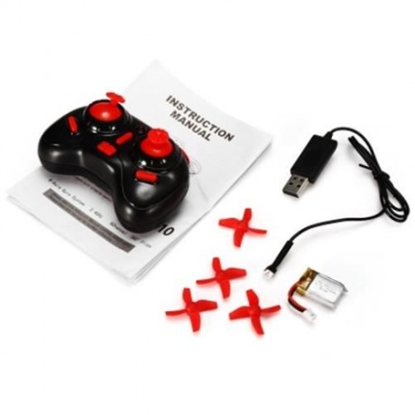 NIHUI NH - 010 2.4G 6CH 6 AXIS GYRO MINI RC QUADCOPTER 360 DEGREE FLIP ONE KEY RETURN WITH