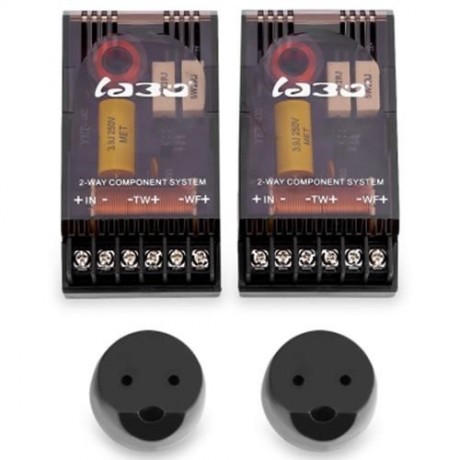 PAIRED LEIBO LB - BS69H AUTOMOBILE TWO-WAY COMPONENT AUDIO SPEAKER 6.5 INCH HIGH PITCH