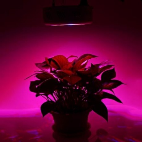96W ( TRUE 50W ) UFO 32 LEDS FULL SPECTRUM GROW LIGHT INDOOR HYDROPONIC LIGHTING (WHITE)