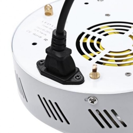 96W ( TRUE 50W ) UFO 32 LEDS FULL SPECTRUM GROW LIGHT INDOOR HYDROPONIC LIGHTING (WHITE)
