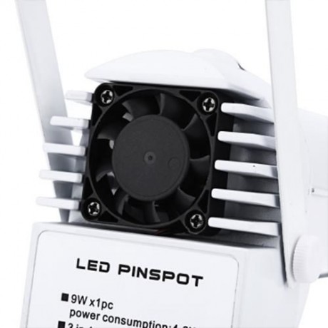 AC 90 - 230V 15W 3 IN 1 RGBW FULL COLOR LED SOUND CONTROL SPOT LIGHT (WHITE)
