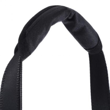 TAILUP NYLON REHABILITATION SUPPORT PET LIFT HARNESS STRAP FOR OLD SICK DOG (BLACK)