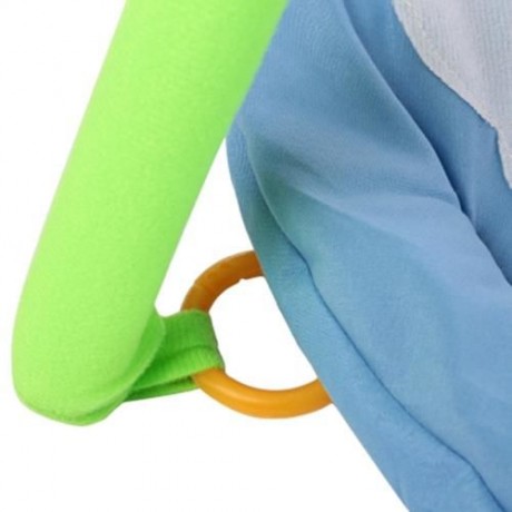 BABY SOFT PLAY MAT DEER GYM BLANKET WITH FRAME RATTLE CRAWLING TOY (COLORMIX)