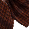 OVERSIZE GRID DESIGN DOUBLE FACED LADIES WARM SCARF (DARK RED)