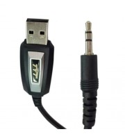 1 METER USB PROGRAMMING CABLE FOR TYT TH-9000 WALKIE TALKIE (BLACK)