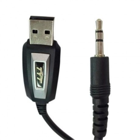 1 METER USB PROGRAMMING CABLE FOR TYT TH-9000 WALKIE TALKIE (BLACK)