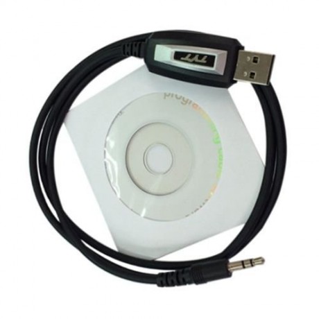 1 METER USB PROGRAMMING CABLE FOR TYT TH-9000 WALKIE TALKIE (BLACK)