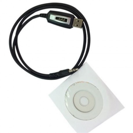 1 METER USB PROGRAMMING CABLE FOR TYT TH-9000 WALKIE TALKIE (BLACK)