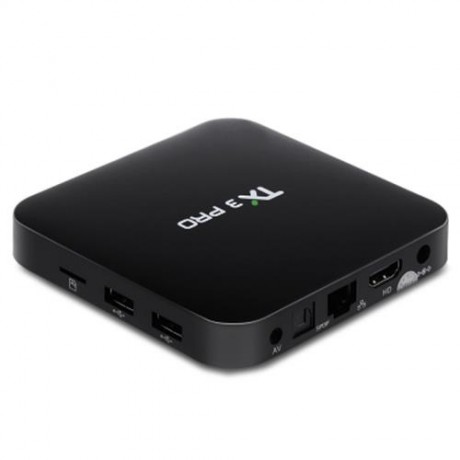 TX3 PRO TV BOX AMLOGIC S905X QUAD CORE 4K ANDROID 6.0 2.4G WIFI MULTI-MEDIA PLAYER (BLACK)
