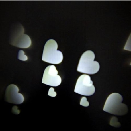 LIGHTME MULTICOLOR LED PROJECTION LAMP WATERPROOF ROTATING LIGHTS WITH 10PCS SWITCHABLE PA