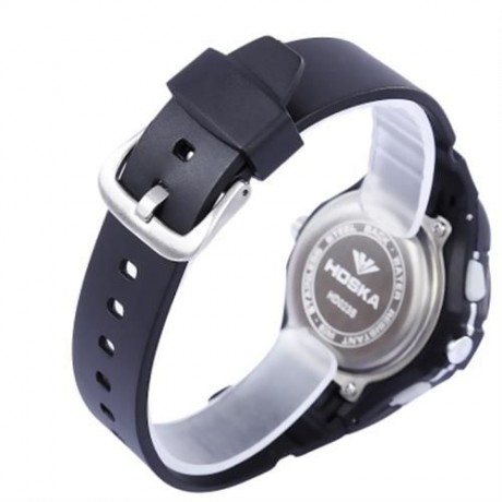 HOSKA HD023S DUAL MOVT CHILDREN QUARTZ DIGITAL WATCH LUMINOUS DATE DAY DISPLAY 5ATM WRISTW