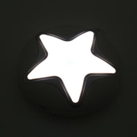STARFISH SHAPE LED HUMAN BODY INDUCTION NIGHT LIGHT WITH USB CABLE (WHITE)