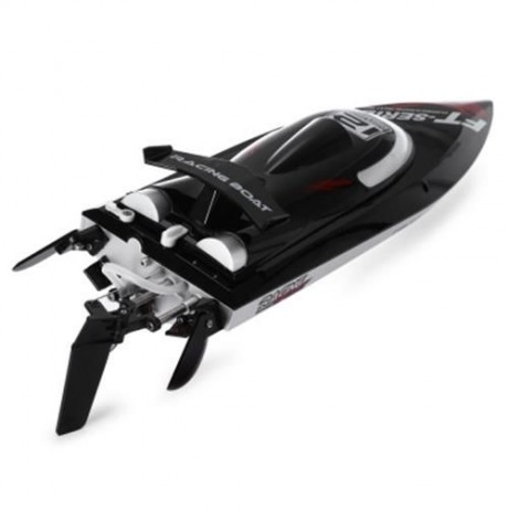 FEILUN FT012 2.4G 4CH BRUSHLESS RC RACING BOAT (BLACK)